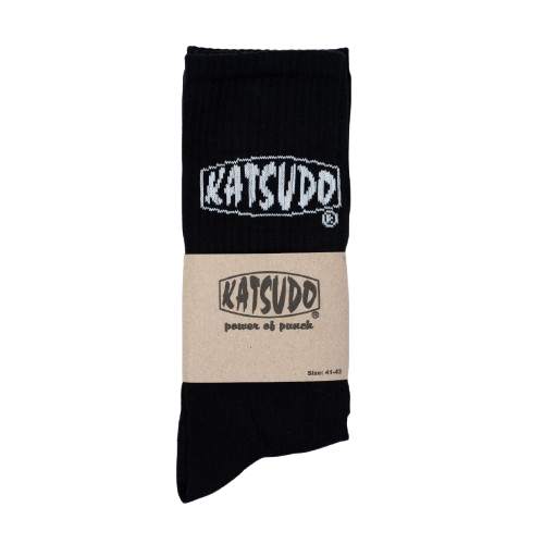 Katsudo sportzokni Classic, fekete.