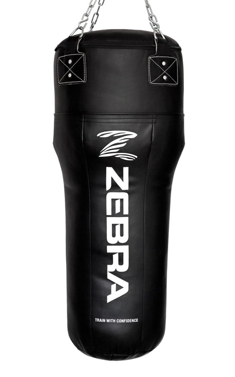 Zebra bokszzsák Pro 100x35x30, fekete