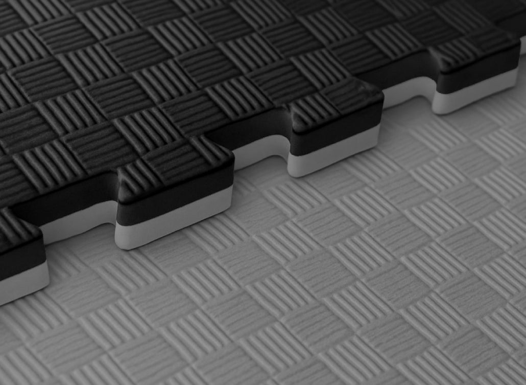 Katsudo tatami Checker hard, fekete-szürke
