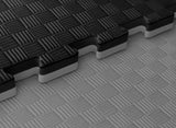 Katsudo tatami Checker hard, fekete-szürke
