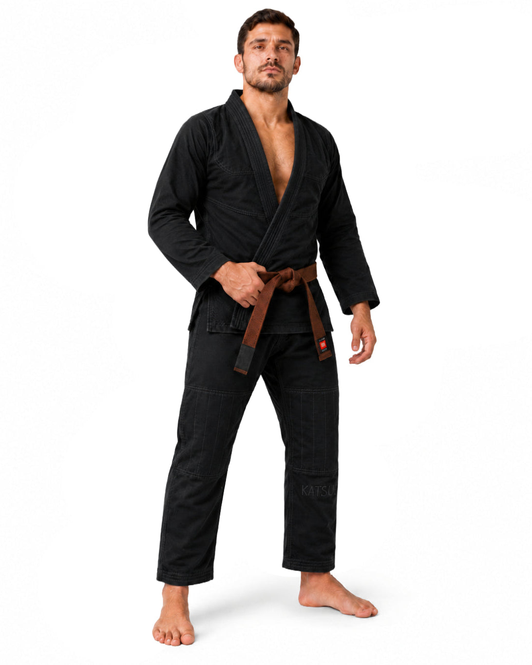 Katsudo Daiki Jiu Jitsu kimonó 450g, fekete