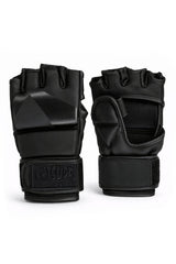 Katsudo MMA Fightcore birkózókesztyű, fekete-fekete