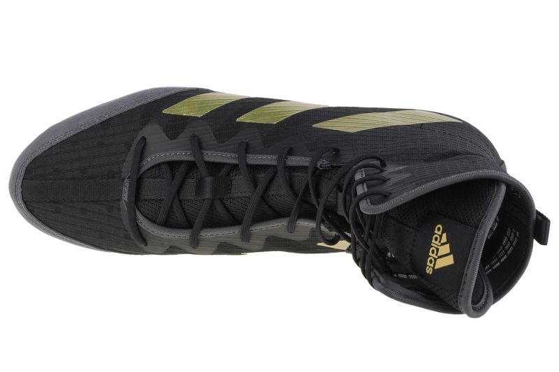 Adidas bokszcipő HOG 4, fekete-arany