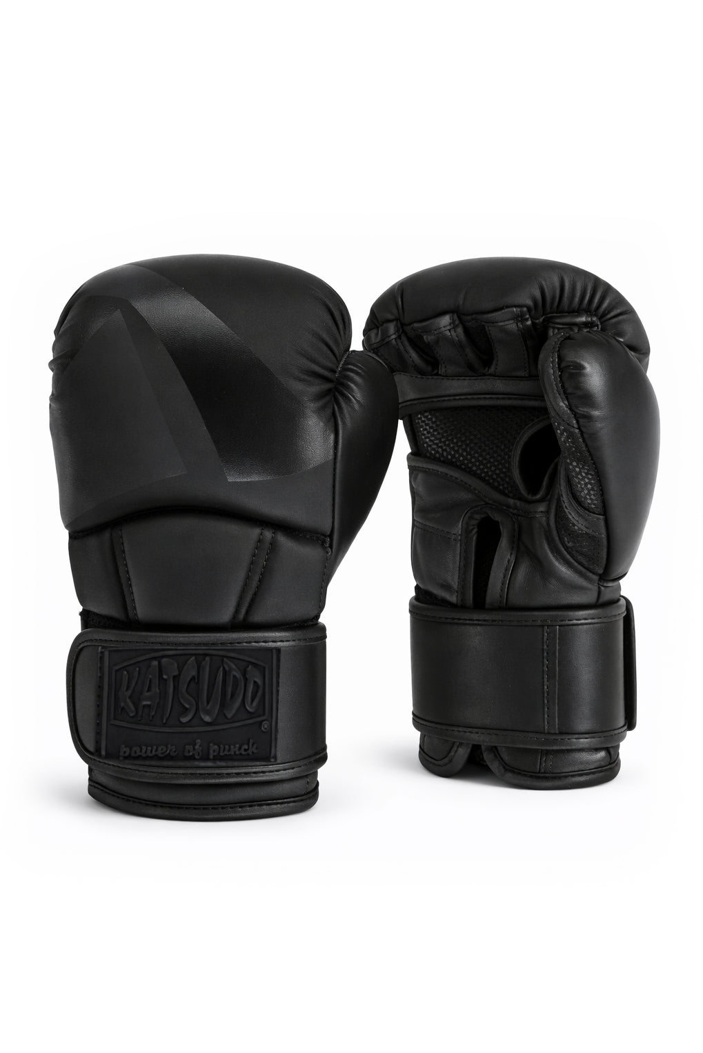 Katsudo MMA Hybridcore edzőkesztyű, fekete-fekete