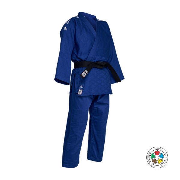Adidas JU kimonó  Champion III IJF Slim fit 750g, kék
