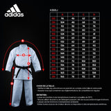 Adidas gyermek KA kimonó Kigai 2.0 475g, fehér