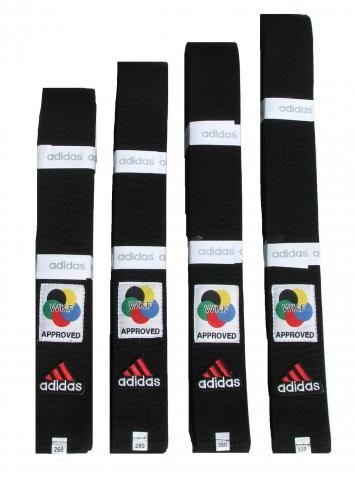 Adidas obi öv Elite WKF, fekete