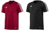 Adidas férfi rövid ujjú póló Team T12, fekete