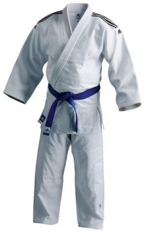 Adidas JU kimonó Contest 650g, fehér