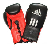 Adidas bokszkesztyű Combat, fekete-piros