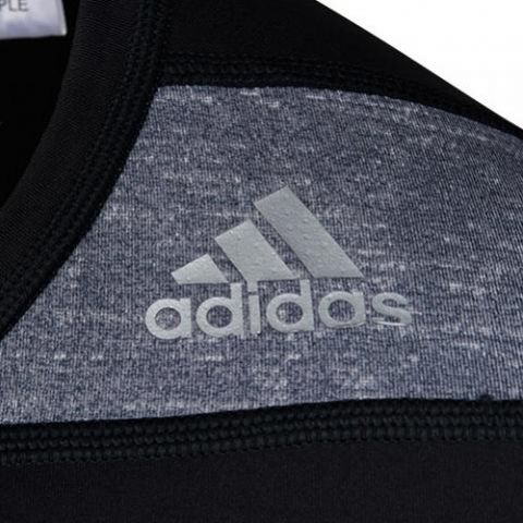 Adidas férfi rövid ujjú póló TF Base, fekete
