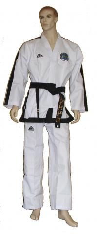 Katsudo taekwondo kimonó top pro Itf, fehér