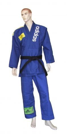 Adidas JJ kimonó Brazil 450g, kék