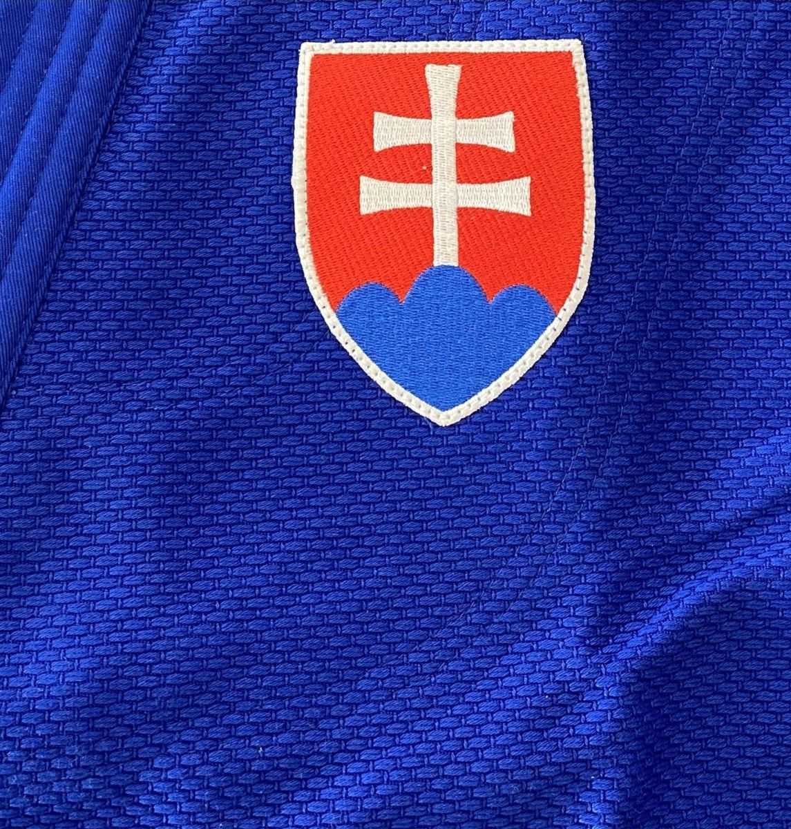 Adidas JU kimonó Champion III SVK Regular fit 750g, kék