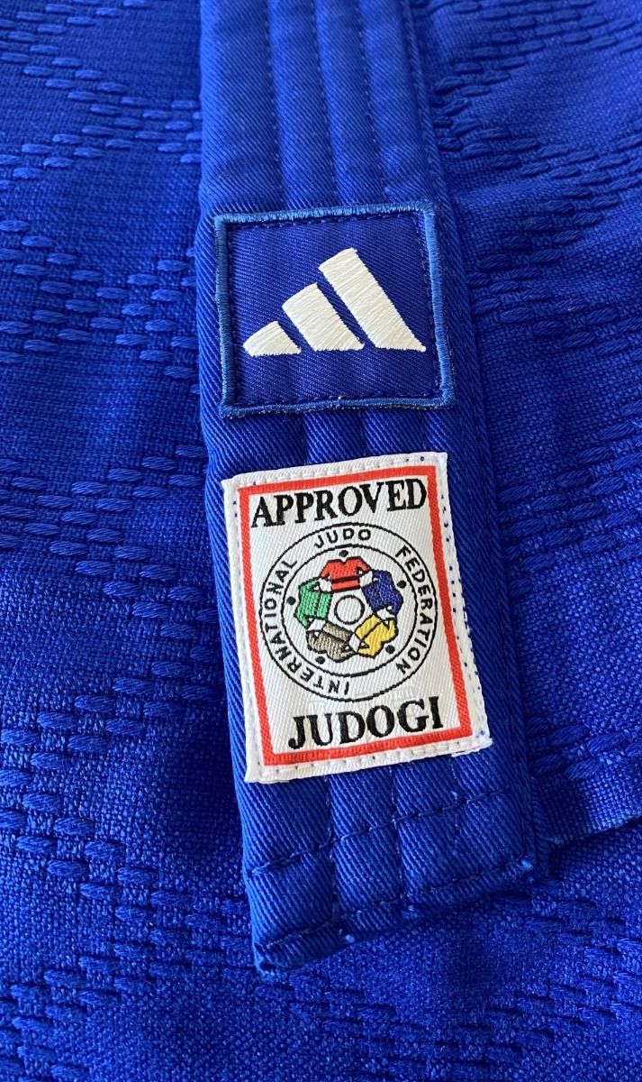 Adidas JU kimonó Champion III SVK Regular fit 750g, kék