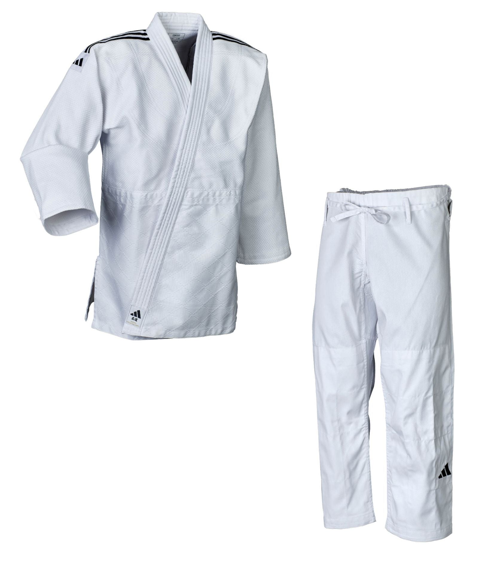 Adidas JU kimonó Contest 650g, fehér