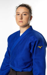 Mizuno JU kimonó Yusho III IJF 750g, kék
