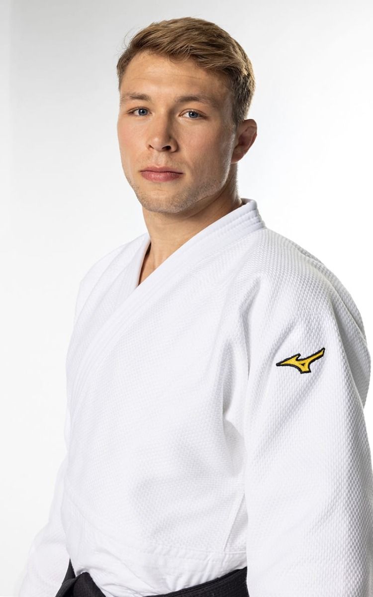Mizuno JU kimonó Yusho III IJF 750g, fehér