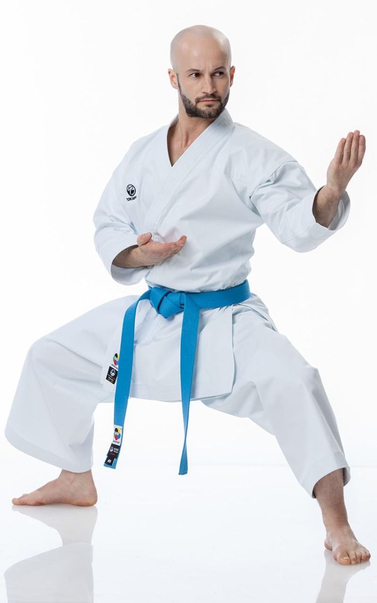 Tokaido KA kimonó Kata Master Athletic WKF 340g, fehér