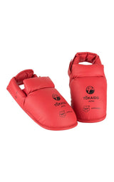 Tokaido WKF lábfejvédők, piros
