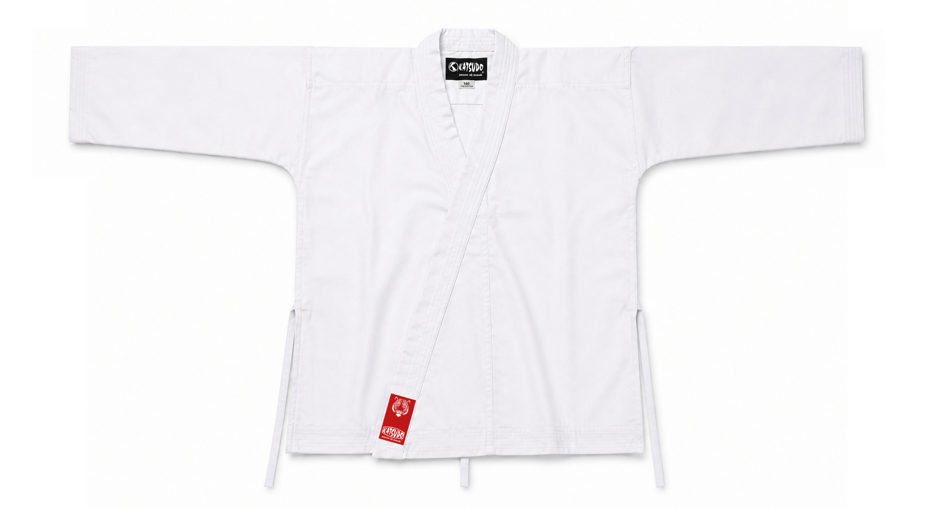 Katsudo Kata Competition kimonó, fehér