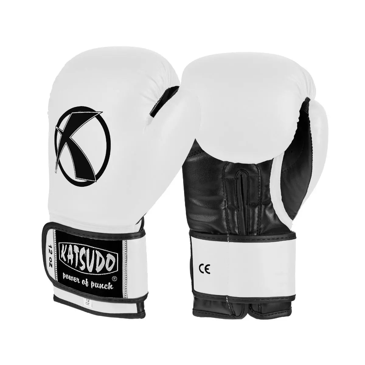 Katsudo bokszkesztyű Punch II, fehér