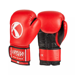 Katsudo bokszkesztyűk Punch II, piros