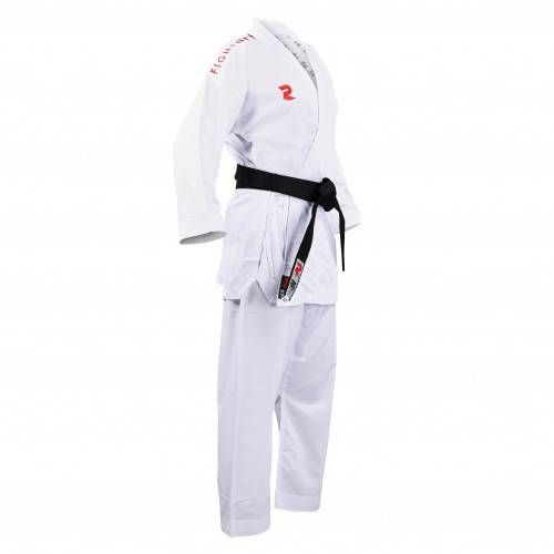 Fight Art KA kimonó Sempai WKF 120g, piros karakterekkel