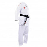 Fight Art KA kimonó Sempai WKF 120g, piros karakterekkel
