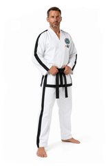 Katsudo taekwondo kimonó top pro Itf, fehér