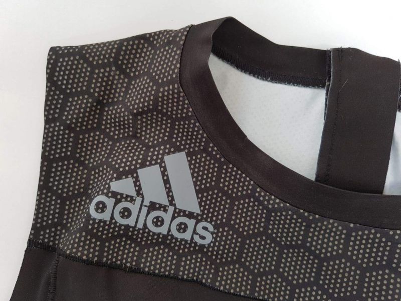 Adidas férfi súlyemelő mez Leistung, fekete