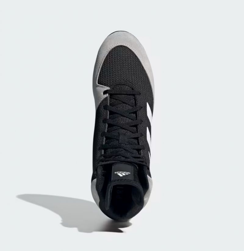 Adidas birkózó cipő Mat Wizard 5, fekete-szürke