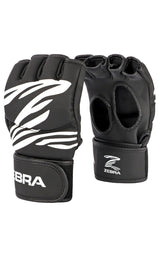 Zebra MMA kesztyű, fekete
