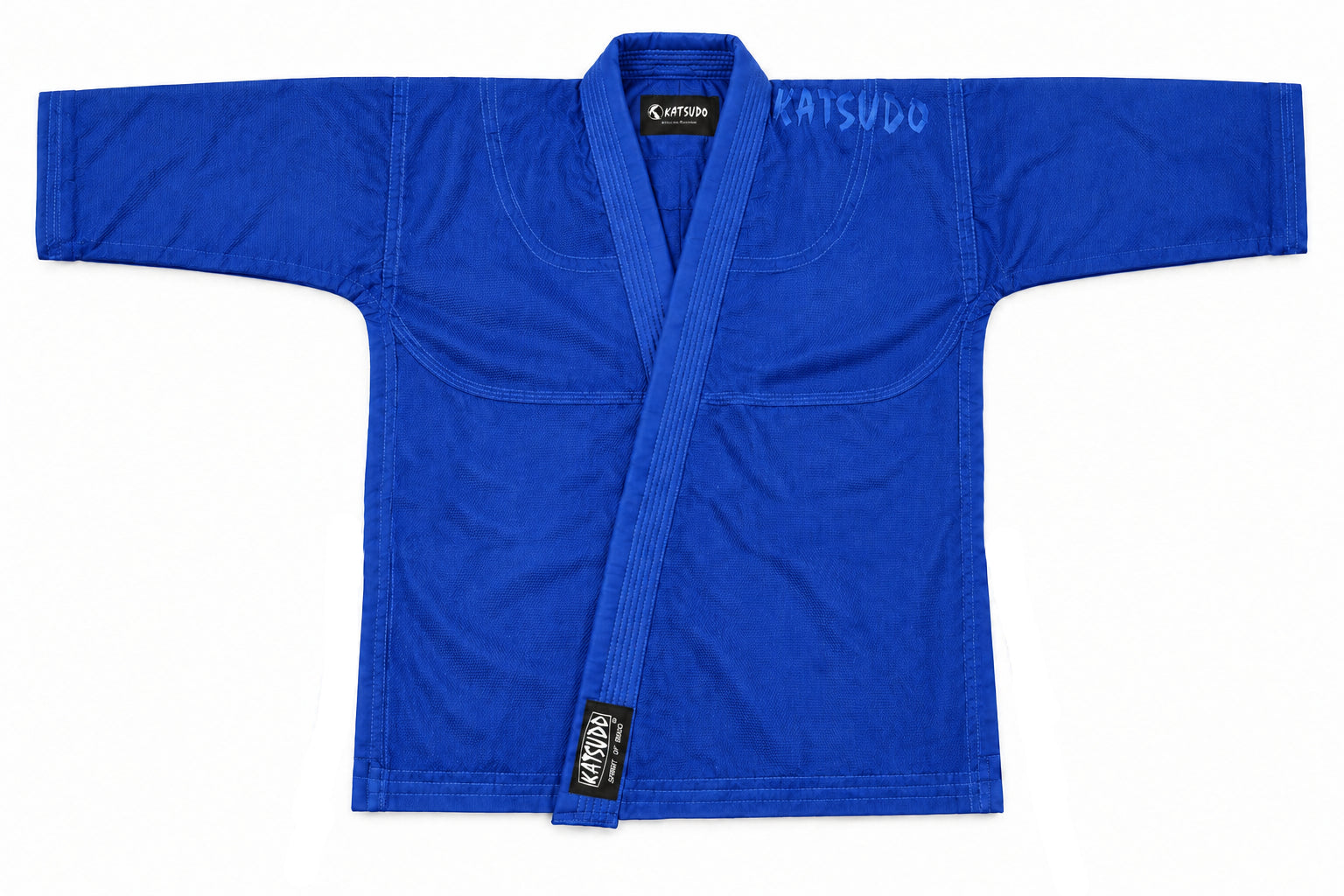 Katsudo Yori női Jiu Jitsu kimonó 450g, kék