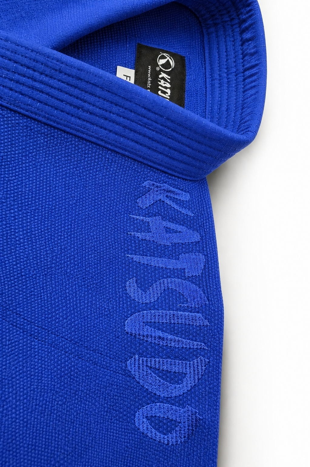 Katsudo Yori női Jiu Jitsu kimonó 450g, kék