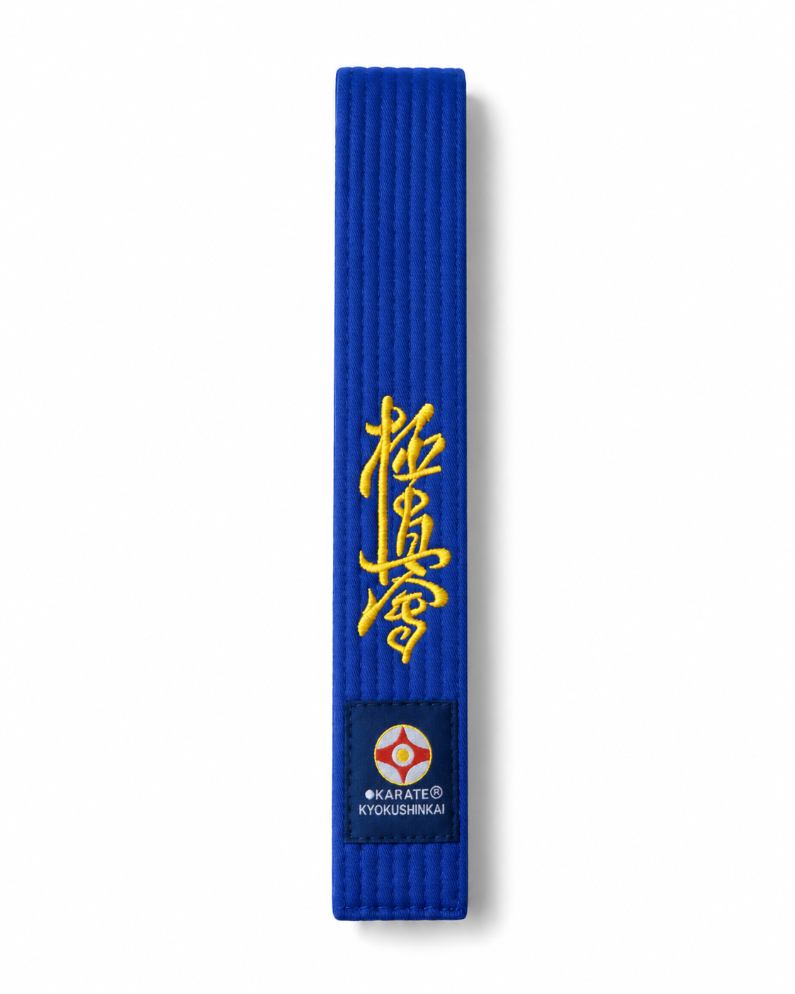 Katsudo Kyokushin karate öv, kék