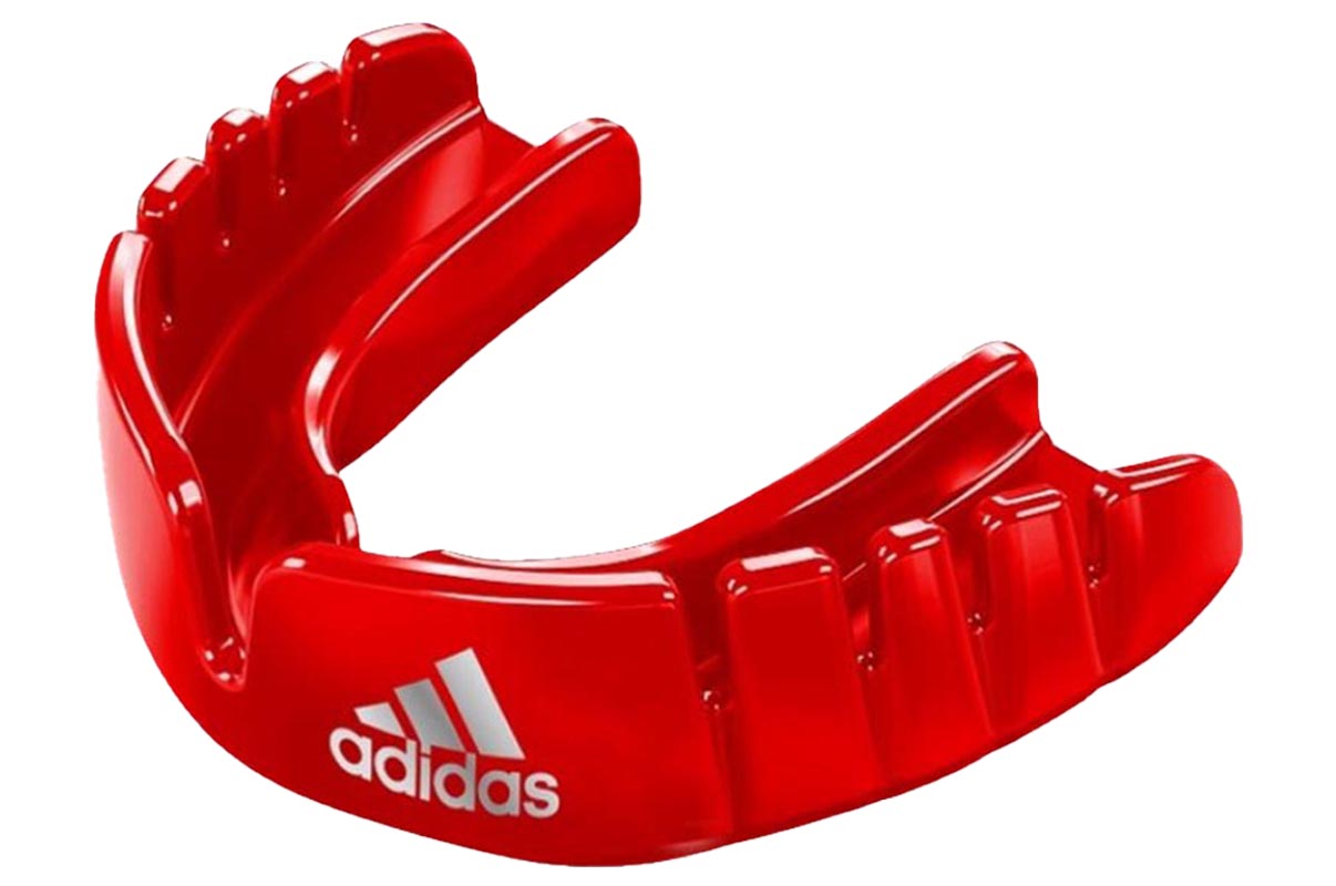 Adidas Junior gyermek fogvédő Opro Snap-Fit, piros