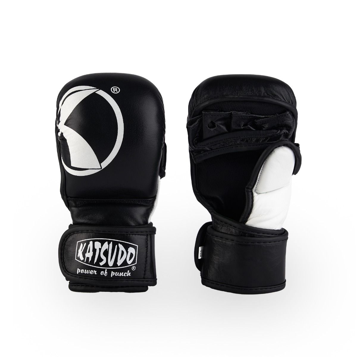 Katsudo mma kesztyűk Revenge, fekete-fehér