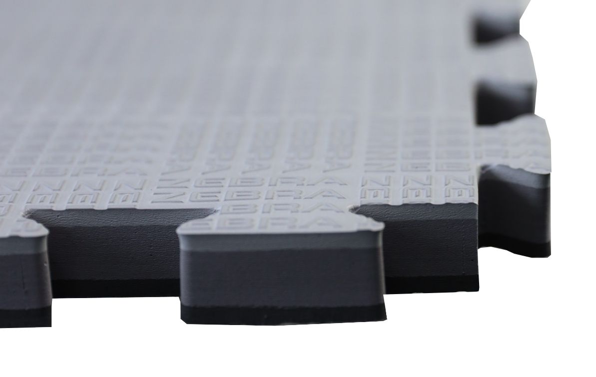 Zebra tatami Puzzle, fekete-szürke