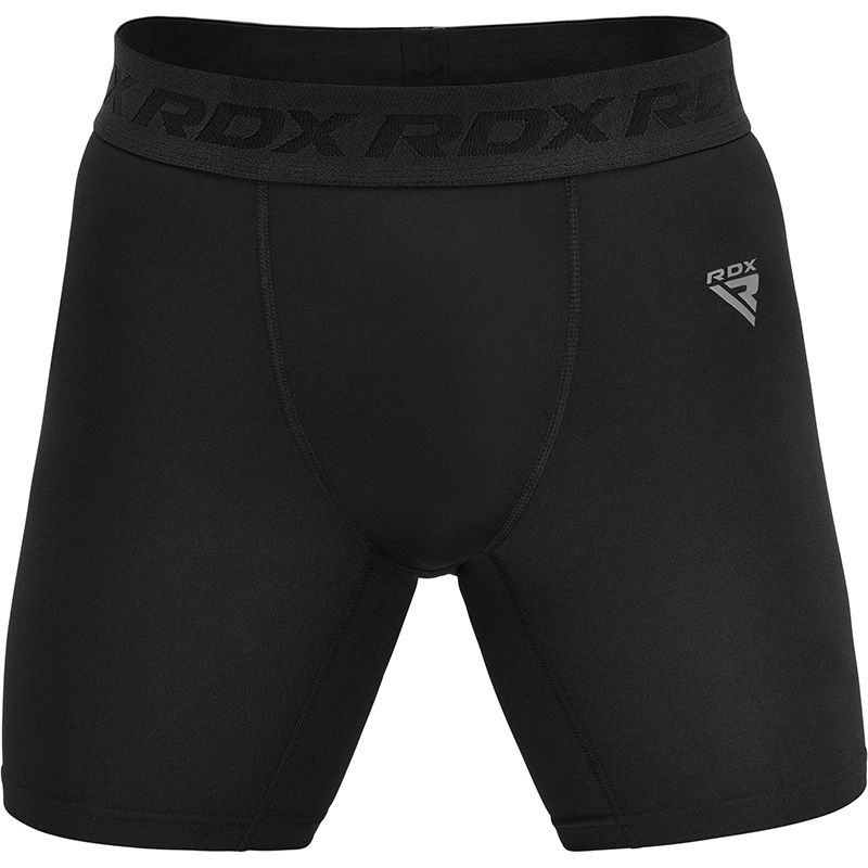 RDX MMA kompressziós rövidnadrág T15, fekete