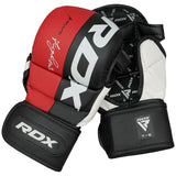 RDX MMA sparring kesztyű T6, piros-fekete