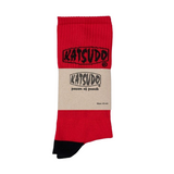 Katsudo sportzokni Classic, piros