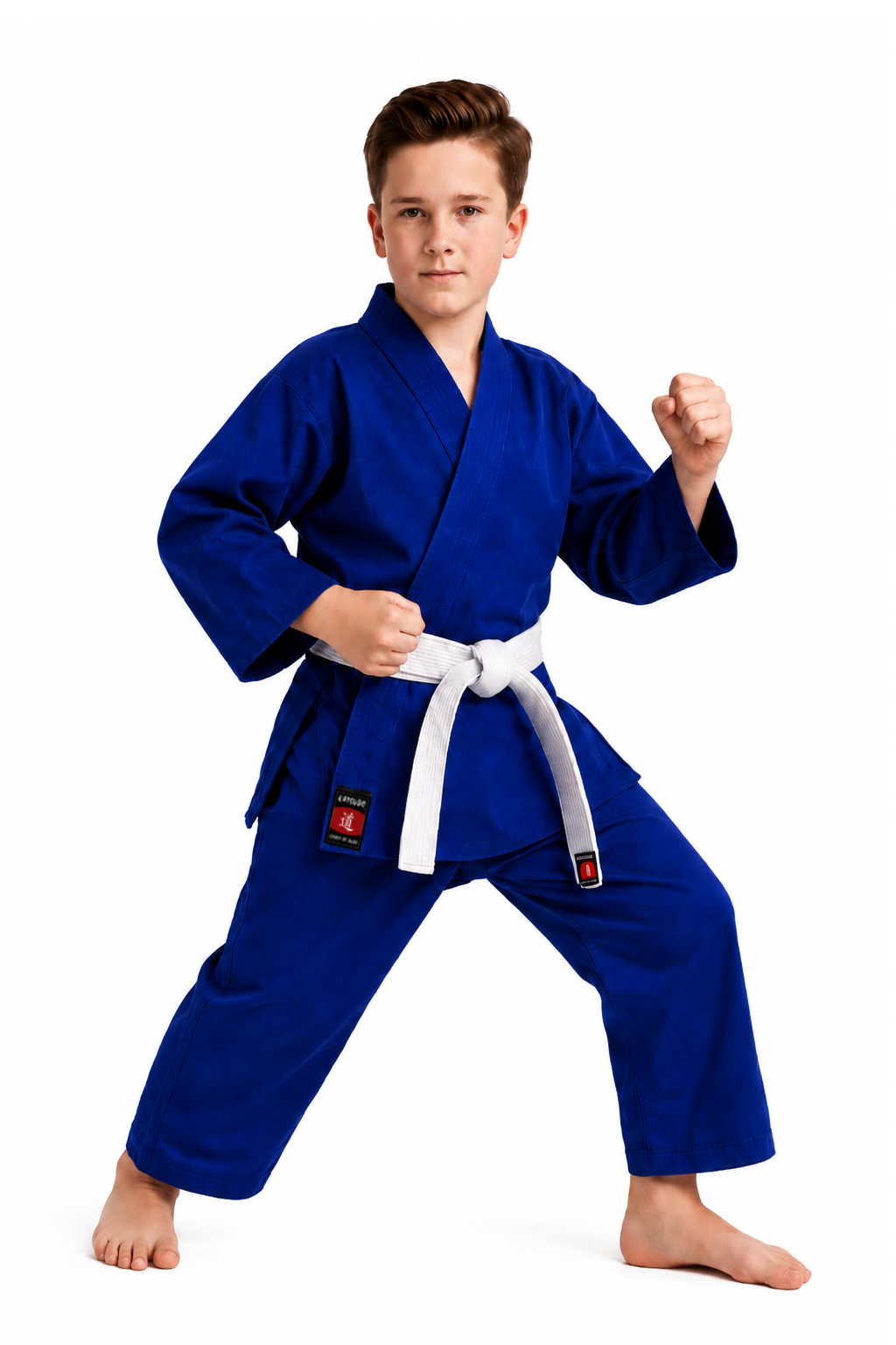 Katsudo gyermek judo kimonó Rei 350g, kék