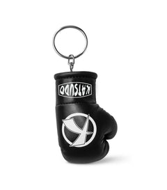 Katsudo Keyglo mini kesztyűs kulcstartó, fekete