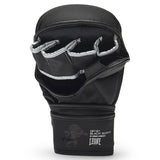 Leone MMA sparring kesztyű Black Edition, fekete.