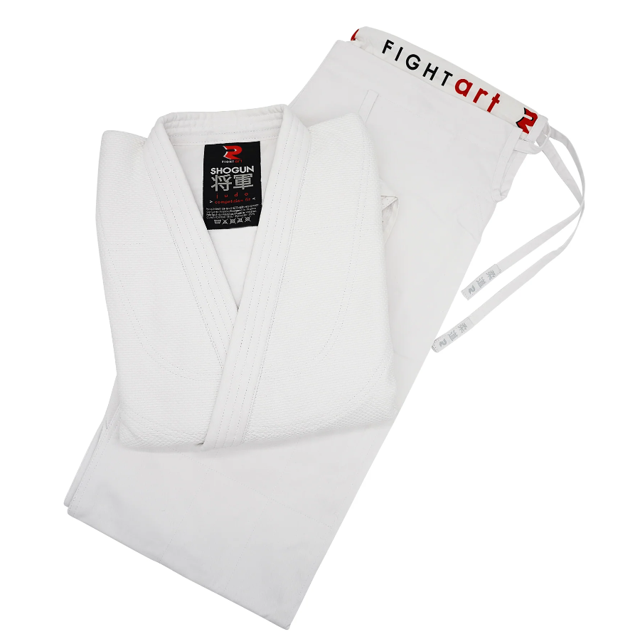 Fight Art JU kimonó Shogun IJF 730g, fehér