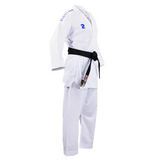 Fight Art KA Sempai WKF kimonó 120g, kék karakterekkel