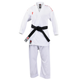 Fight Art KA kimonó Sempai WKF 120g, piros karakterekkel