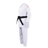 Fight Art KA kimonó Sempai WKF 120g, piros karakterekkel