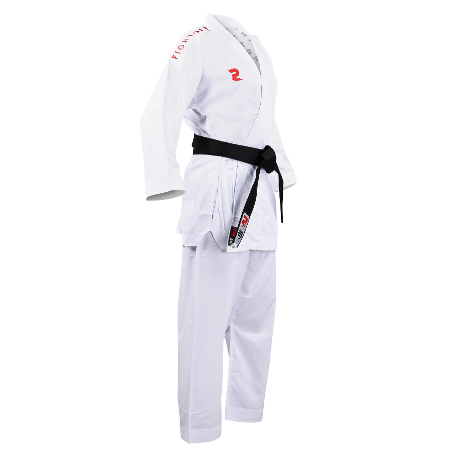 Fight Art KA kimonó Sempai WKF 120g, piros karakterekkel